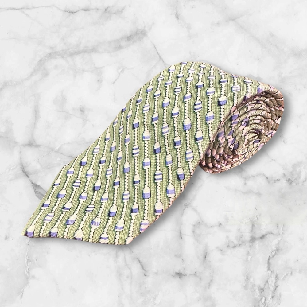Vineyard Vines Rope & Buoy‎ Nautical Silk Neck Tie 59x3.5